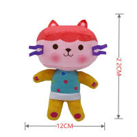 Mochila De Peluche De Gato Sonriente Gabby's Doll House Juguete Para Niños Regalo De Navidad Relleno De Algodón PP Tamaño 20-30cm Unisex - details 12