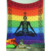 Printex  - Tapiz con Estilo de Mandala Indio - 220 x 240 cm- Pareo Manta Picnic, Yoga, Antiarena, Multiusos, Decoracion Pared, Toalla de Playa - details 4