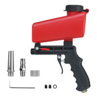 Pistola De Arena Portátil NICEYARD 90psi Ajustable Manuales Pneumáticos Set De Blastado Pequeño Máquina De Blastado De Arena - details 11