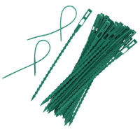 50Pcs Amarras De Plástico Reutilizable Ajustables Para Soporte De Enredaderas De Uva 17*0.8cm Herramienta De Cuidado Del Jardín - details 2