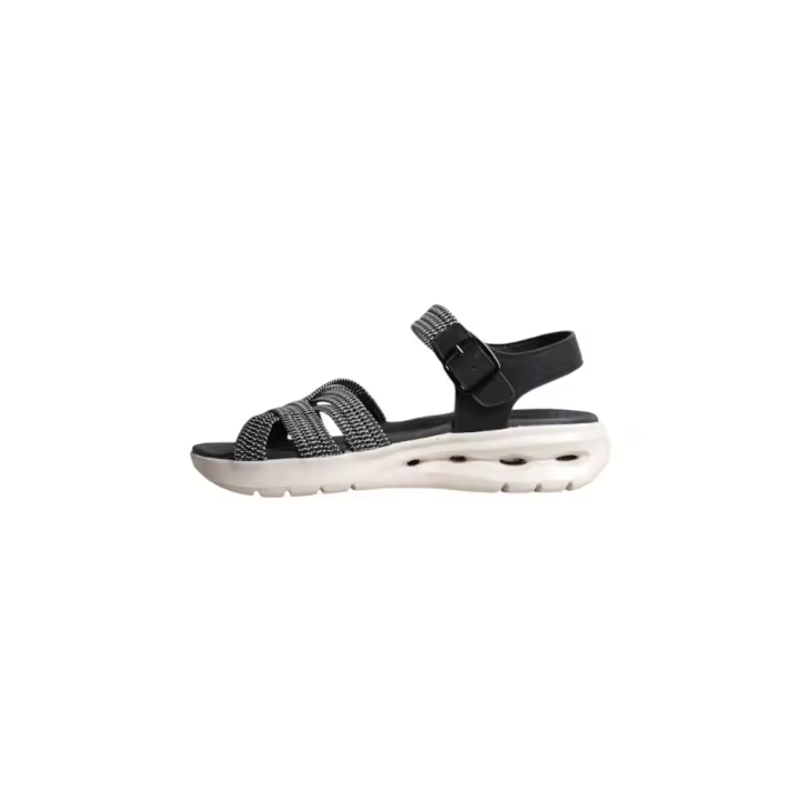 Amarpies ABZ28656 Sandalias De Cuña Mujer Negro - 1