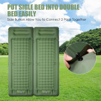 Tomshoo Almohadilla De Dormir Inflable Extra Gruesa 4In Autoinflable Con Bomba Integrada Para Camping Viajes Y Acampar - details 8