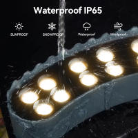 Lámpara De Arbol LED Para Jardín Parque Courtyard Iluminación Decorativa De Escenario De Jardín RGB Fuente De Alimentación AC Protección IP65 Material De Aluminio - details 1