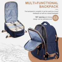 Mochila Ryanair Unisex Impermeable Para Viajes Con Portátil Para Hombre Y Mujer Bolsa De Equipaje De Cabina Con Manija Suave Sistema De Almacenamiento Air Cushion Belt - details 2
