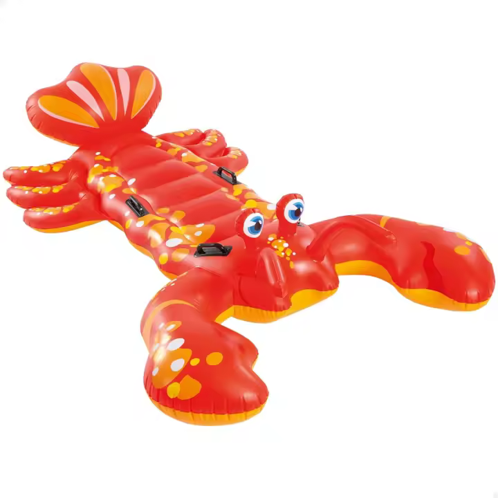 Flotador Hinchable Langosta, Juegos de Exterior, Flotador Piscina, Hinchable, Recomendado para Mayores de 3 años, Juego para niños, Hinchables Animales para Piscina - 1