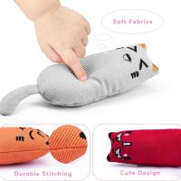 Juguete De Ratón De Algodón Para Gatos Con Sonido De Raspadura Juguete Para Morder Y Masticar Para Gatos Juguetes De Ratón De Algodón Para Gatos - details 2