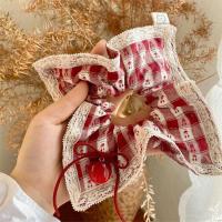 Cinta De Cabeza Estilo Coreano Con Patrón De Cereza Roja Y Cuadrícula Para Primavera Accesorio De Moda Para Mujer - details 3