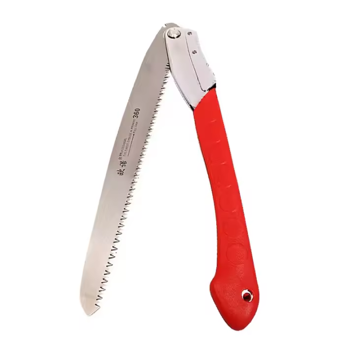 Sierra Plegable Para Carpintería 14 Pulgadas Acero De Manganeso Para Cortar Ramas De Madera Y Bambú Herramienta De Poda Y Trims - 1