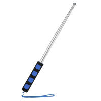 Palo De Bandera Telescopio De Acero Inoxidable Para Exterior 2 Metros Guía Docente Bandera 79" Palo De Bandera Para Maestros - details 3