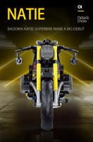Bloques De Construcción Técnicos Clásicos Para Motocicleta Juguete De Montaje De Motocicleta Duke Harleys Locomotora Carril Racer Para Niños Regalo - details 9