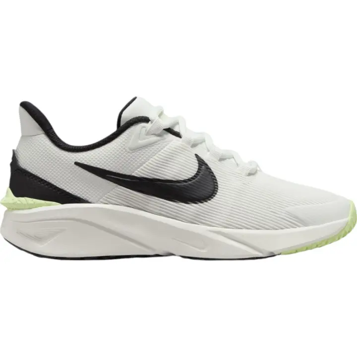 Zapatillas Nike Star Runner 4 Nn Gs Blancas Negro Dx7615-102 Running Niño Niña - 1