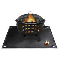 TOMSHOO Tapete De Grill Para Pabellón Y Camping Al Aire Libre Resistente Al Fuego Tapete De Ember Para Estufa De Gas - details 2
