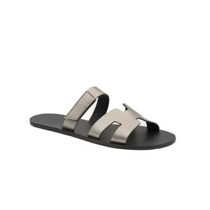 Sandalias Metal Milled Plata Vieja de Coqueflex - 1