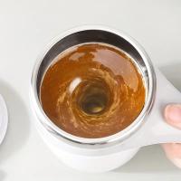 Taza Magnética Automática De Acero Inoxidable Para Café Y Batidos Eléctricos Tetera Inteligente Con Mezclador Rotatorio - details 2