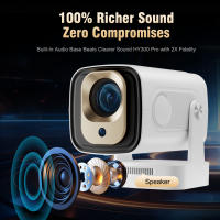 Proyector Mini Autoenfoque Magcubic HY310 Native 1080P 330ANSI 4K Android 11 Con Wifi6 BT5.4 Air Mouse Voz Para Películas Al Aire Libre - details 18
