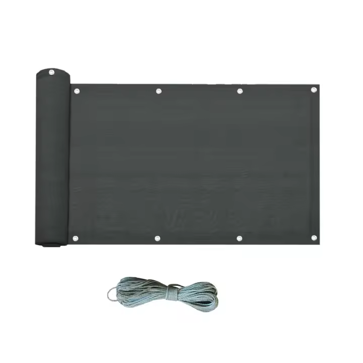 Rebecca Muebles Pantalla Privacidad Barandillas Gris Anthracita Cordon Hdpe 0,9x5 - 1