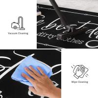VIKAMA Alfombra De Lavandería Antideslizante Absorbente Para Cocina Sala De Estar Balcón Lavable Alfombrilla Para Puerta - details 9