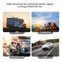 Cargador De Teléfono Móvil Con Panel Solar Plegable De 600W 5V Placa De Paneles Solares USB Power Bank Para Camping Emergencias Monocrystalline Silicon - details 12
