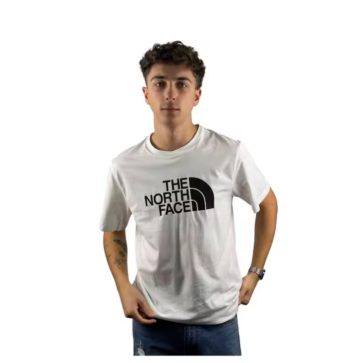 Camiseta de Manga Corta The North Face Easy para hombre en color blanco - 1