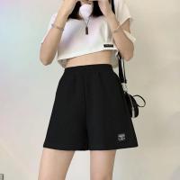 Nuevos Shorts De Lino Para Mujer Verano 2024 Cintura Alta Sobredimensionados Moda Casual Deportiva Pantalones Cortos Tallas S-4XL - details 5