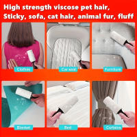 Rodillo De Pegatinas Para Pelo De Mascotas Super Adhesivo Pack De 60 Rollos De Papel Para Limpiador De Pelo De Gatos Y Removal Brush De Ropa - details 3