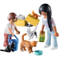 Familia de gatos PLAYMOBIL (71309) para los amantes de los felinos - details 2