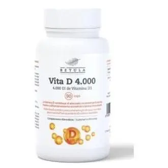 Betula Vitamina D 4000 90Caps - 1