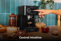 Cafetera express Cecotec Power Espresso 20 Pro para café espresso y cappuccino, con 20 bares presión y vaporizador orientable. Fácil control, depósito agua 1,5 Litros, superficie calienta tazas. No incluye la taza. - details 2