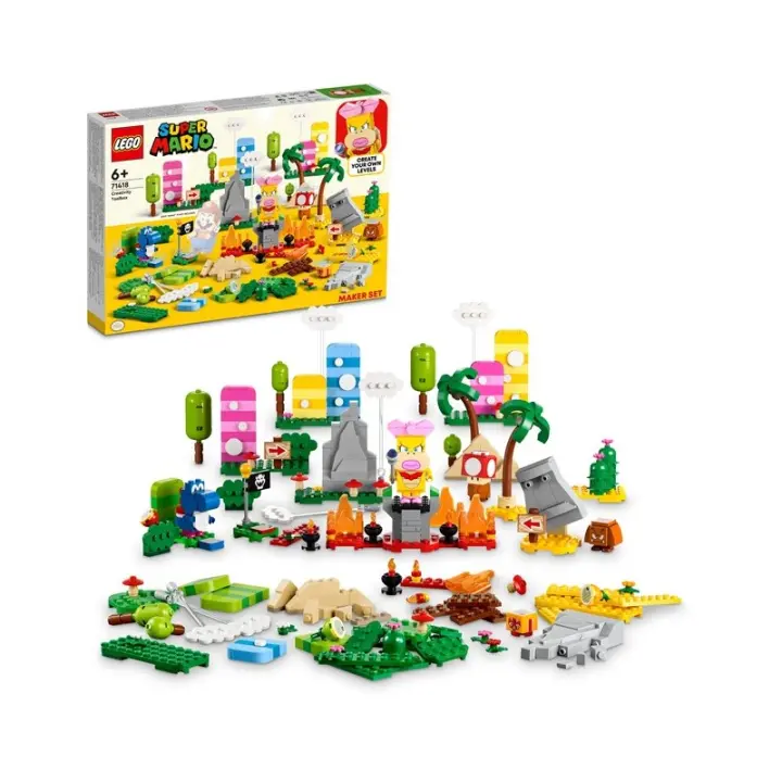 LEGO Super Mario 71418 Set de Creación: Caja de herramientas creativas edad a partir de 6 años 23L71418 - 1