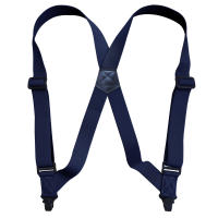 Suspenders Para Hombres Trucker De Gran Talla Con 2 Clip Plásticos Resistentes 3.8cm Anchos Cinturones Ajustables De Esterilla Elástica Para Trabajo - details 5