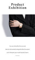 Reloj De Mujer NAVIFORCE De Lujo Moda Casual En Acero Inoxidable Resistente Al Agua Para La Vida Diaria Regalo Para Novia - details 2