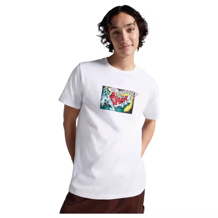 Tops marca Converse modelo 10025978-A02 para hombre en color blanco - 1