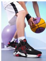 Zapatos De Baloncesto Para Hombre 2024 Respirables Zapatillas De Deporte Al Aire Libre Tamaño Grande Hasta 48 Entrenamiento En Gimnasio Diseñador Moda Deportiva Con Suela De Goma - details 17