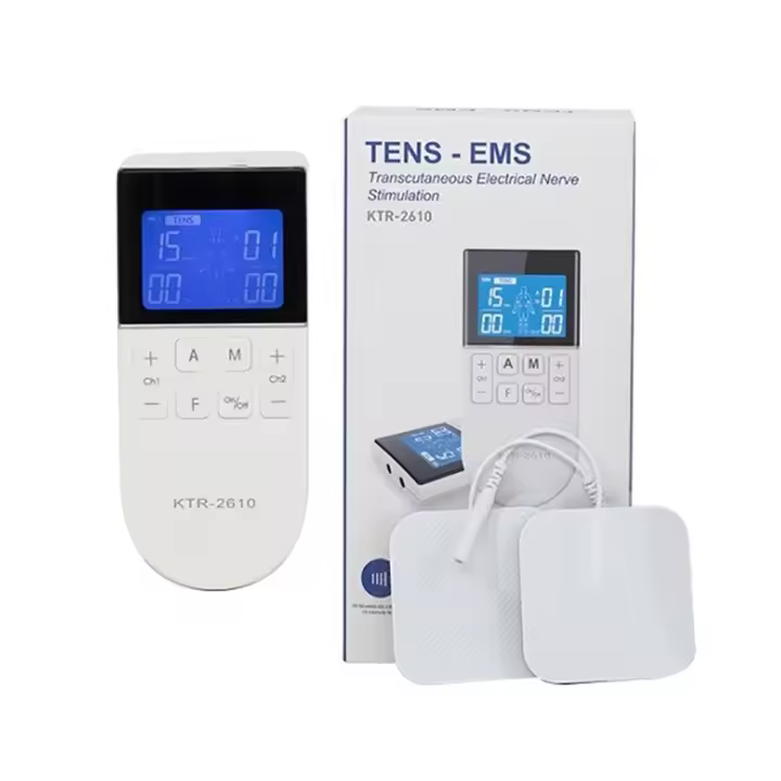 Terapia de Estimulación Muscular y Alivio del Dolor en Casa TENS EMS KTR-2610 soluciones efectivas fisioterapia, recuperación muscular y tonificación corporal Estimulación Nerviosa Eléctrica Transcutánea Adelgazamiento corporal y masajeadores eléctricos - 1