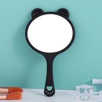 Espejo Cosmético Portátil Para Estudiantes Con Mango En Forma De Cabeza De Gato Dibujos Animados Espejo Decorativo Para Maquillaje - details 3