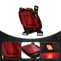 Luces De Reflejador Trasero Para Toyota Highlander 2015-2018 Lámpara De Foco LED Freno Señal De Giro Accesorios De Coche 12V ABS LED Rojo Alta Luminosidad Longa Vida - details 2