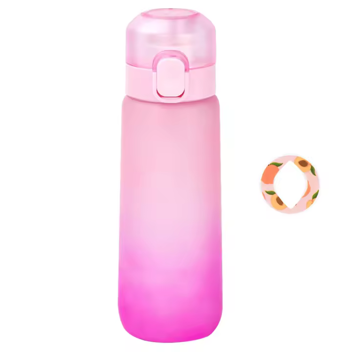Botella De Agua Con Sabor Aire De 750ml Con Piloto De Sabor Para Deporte Y Camping Viaje Tumbler De Agua Con Fragancia De Frutas - 1