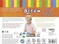 Cayro - Screw - Juego Tornillos y Tuercas Niños - Juego Educativo de Madera - Mejora la Habilidad Motriz - Aprenden Mientras Juegan - para Niños de 2 a 4 Años Referencia: 8177 - details 1