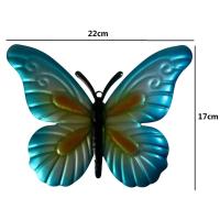 Set de 4 Mariposas de Chapa con Diseño Colgate – Decoración de Pared para Jardín - Maxia Market - details 3