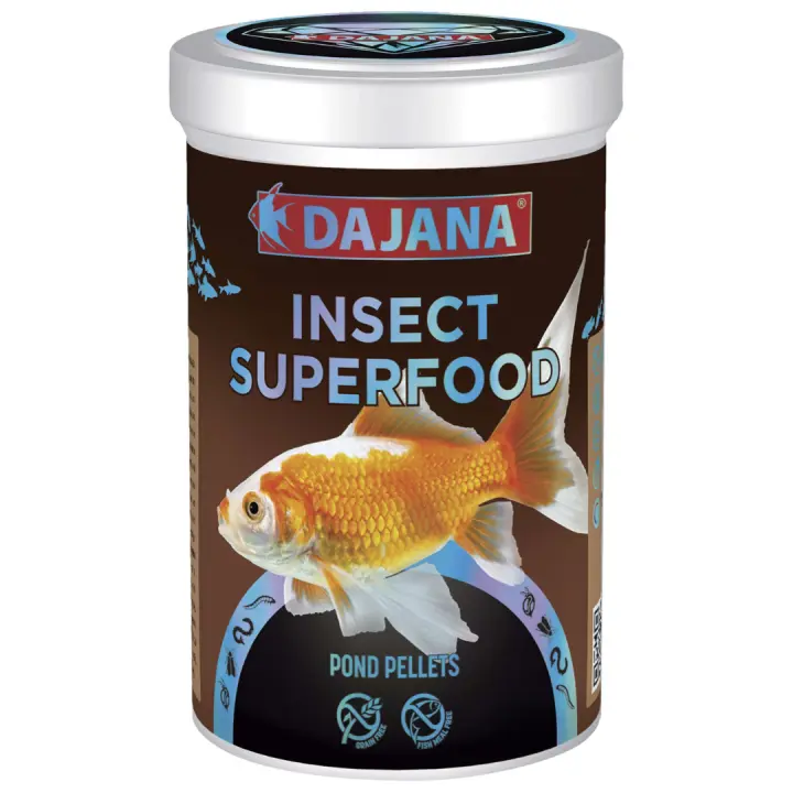 Pellets para Peces de Estanque Insect Superfood Dajana 1 L: Nutrición Superior con Insectos - CPA - 1