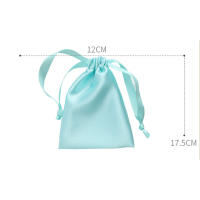 Bolsa De Satén Imitación Con Cordón Para Joyas Regalos Bodas Caramelos Viaje Almacenamiento Favor Pouch Empaque De Regalo - details 5