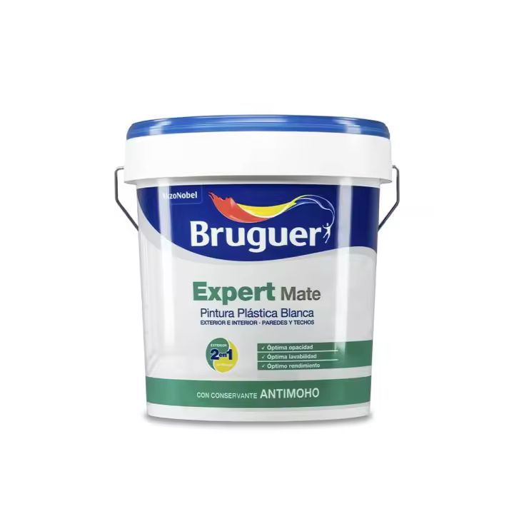 Pintura Bruguer 5222118 75 Cl Blanco - Acabado Mate - 1