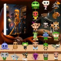 24PCS Figuras De Colección Acrílicas Italianas Brainrot Tung Sahur Llavero Colgante Tralalero Juguete Divertido Para Regalo - details 1