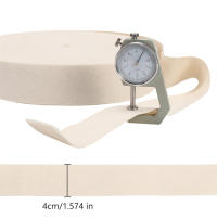 Cinta De Tela De Algodón Suave 5/10/15/20/50m Para Bordado Manual DIY Costura De Alfombra Enrollado De Borde Para Ropa Delantal Manos De Bolsa (Beige) - details 3