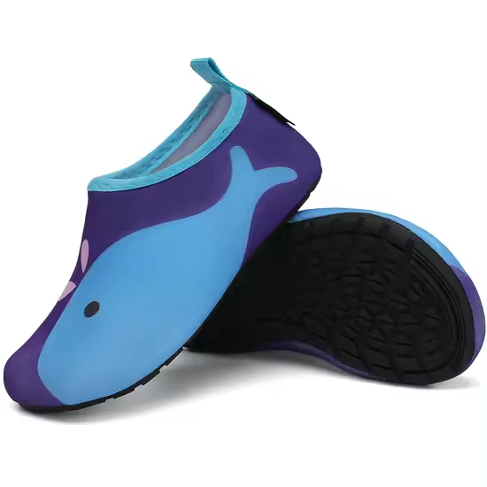 Saguaro Escarpines Zapatos de Baño Antideslizantes para Niños y Niñas Facil Secado Color Azul Ballena Talla 22/23 Sandalias Para Playa Piscina Deportes Acuaticos y Natacion Ideal Regalo Verano - 1