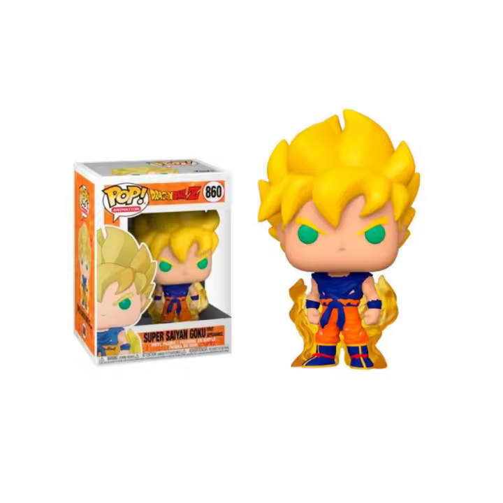 Funko POP! - Vinyl – Dragon Ball Super Saiyan Goku 860 Figura Coleccionable Oficial - Juguete para Niños y Adultos - Fans - Diversidad de Personajes y Temáticas - 1