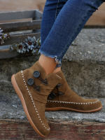 Y invierno de gran tamaño para Mujer, BOTAS Martin Planas de Caña Alta, BOTAS de costura para Mujer. - details 7