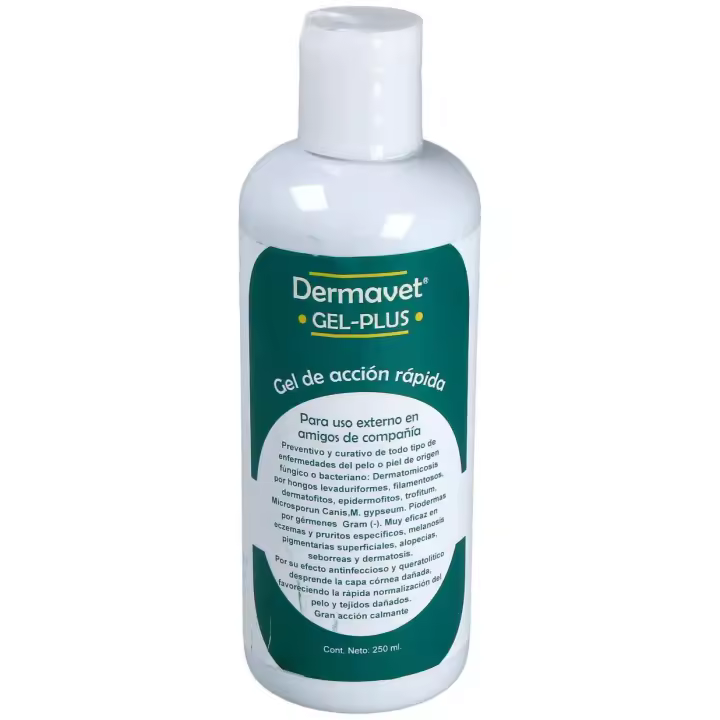 Dermavet Gel-Plus Mascotas 250Ml. - 1