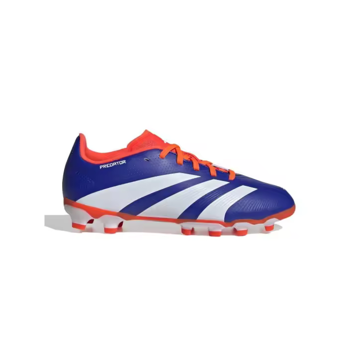 Bota Futbol Adidas Predator MG Azul/Naranja Jr - 1
