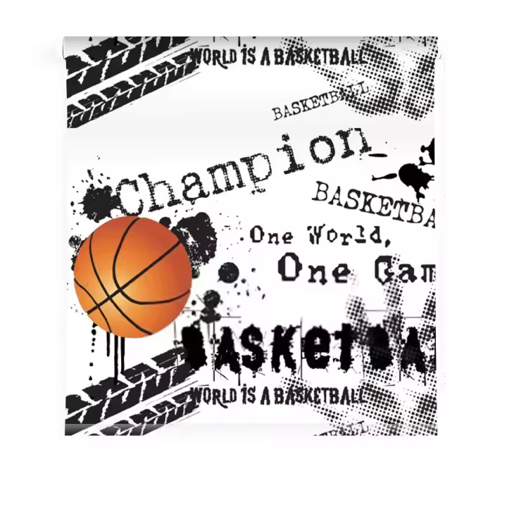 Estores Iroa - Estor Enrollable Juvenil Chicos o Adolescentes  Basket 007- Translúcido Premium - Ideal  Habitación Infantil y Juvenil Niños – Cortina Decorativa Deportiva Hecha en España, Antibacteriana, - 1